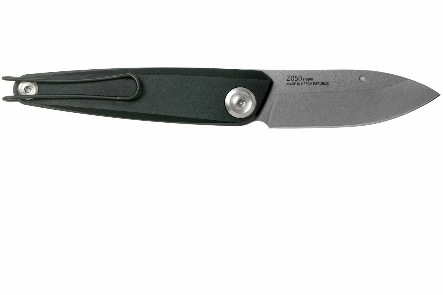 ANV Z050 N690, Black Handle, Z050-001, Slipjoint Couteau De Poche 4 ANV Z050 N690, Black Handle, Z050-001, Slipjoint Couteau De Poche – Image 2