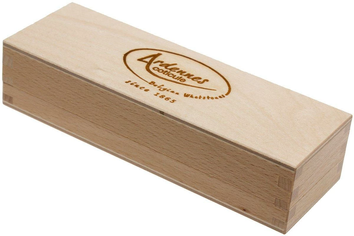 Ardennes Coticule Boite En Bois Pour Pierres à Aiguiser 150x40mm 3 Ardennes Coticule Boite En Bois Pour Pierres à Aiguiser 150x40mm