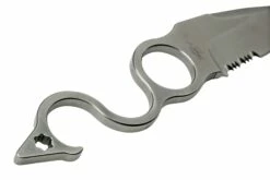 Amare Knives 6F Serration Sixth-Finger 202105 Droppoint, Couteau Fixe -KNIVESANDTOOLS Magasin AS 202105 05 amare