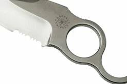 Amare Knives 6F Serration Sixth-Finger 202105 Droppoint, Couteau Fixe -KNIVESANDTOOLS Magasin AS 202105 06 amare