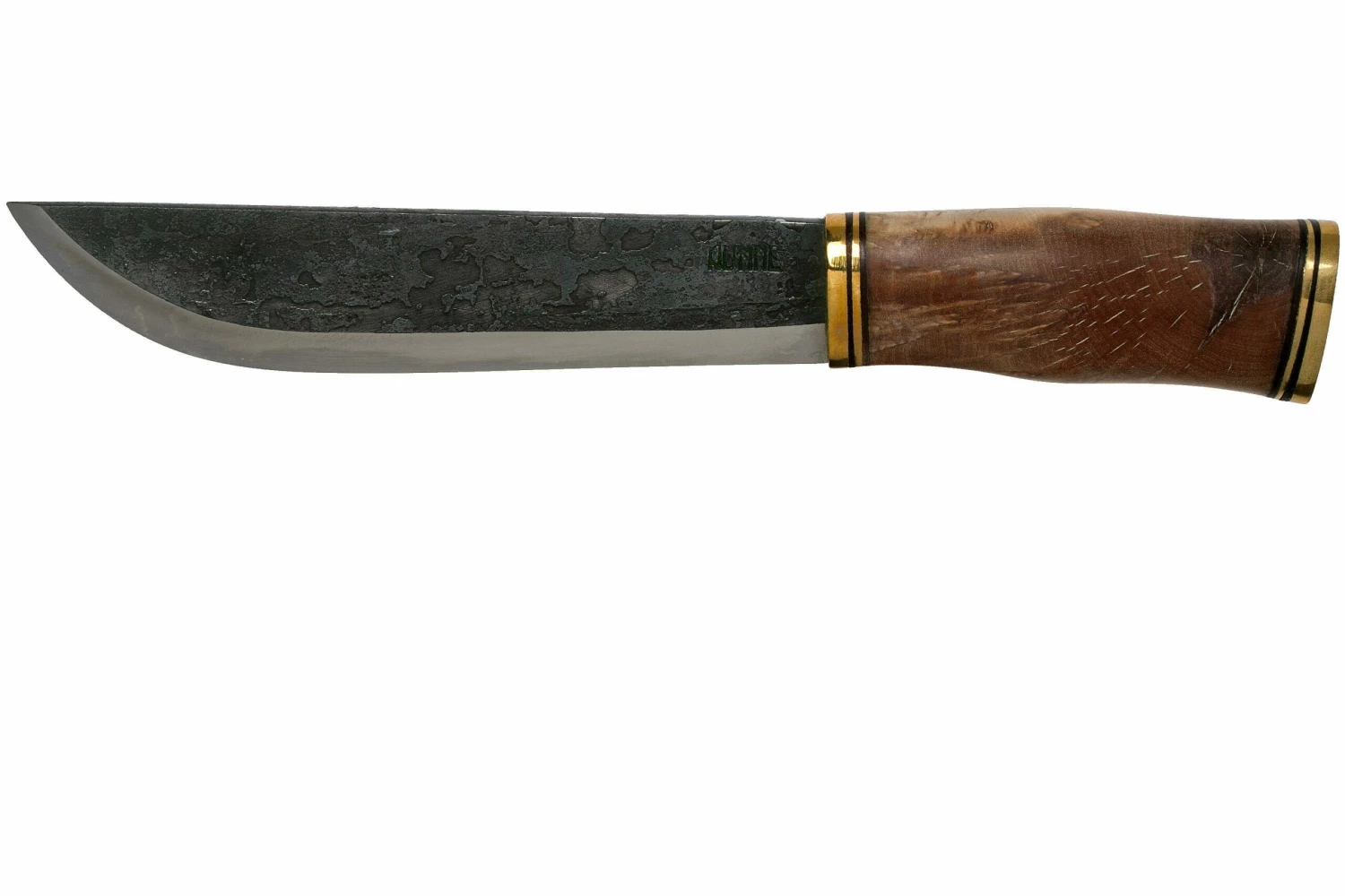 Autine Leuku, Curly Birch, Brut De Forge D2, Couteau Outdoor 3 Autine Leuku, Curly Birch, Brut De Forge D2, Couteau Outdoor