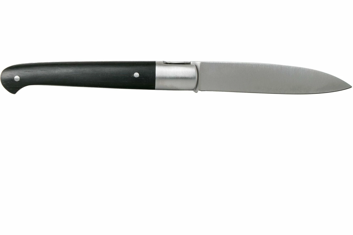 Laguiole En Aubrac Sauveterre 9 Cm Guillocheés Bois D'ébène, Couteau De Gentleman 4 Laguiole En Aubrac Sauveterre 9 Cm Guillocheés Bois D'ébène, Couteau De Gentleman – Image 2