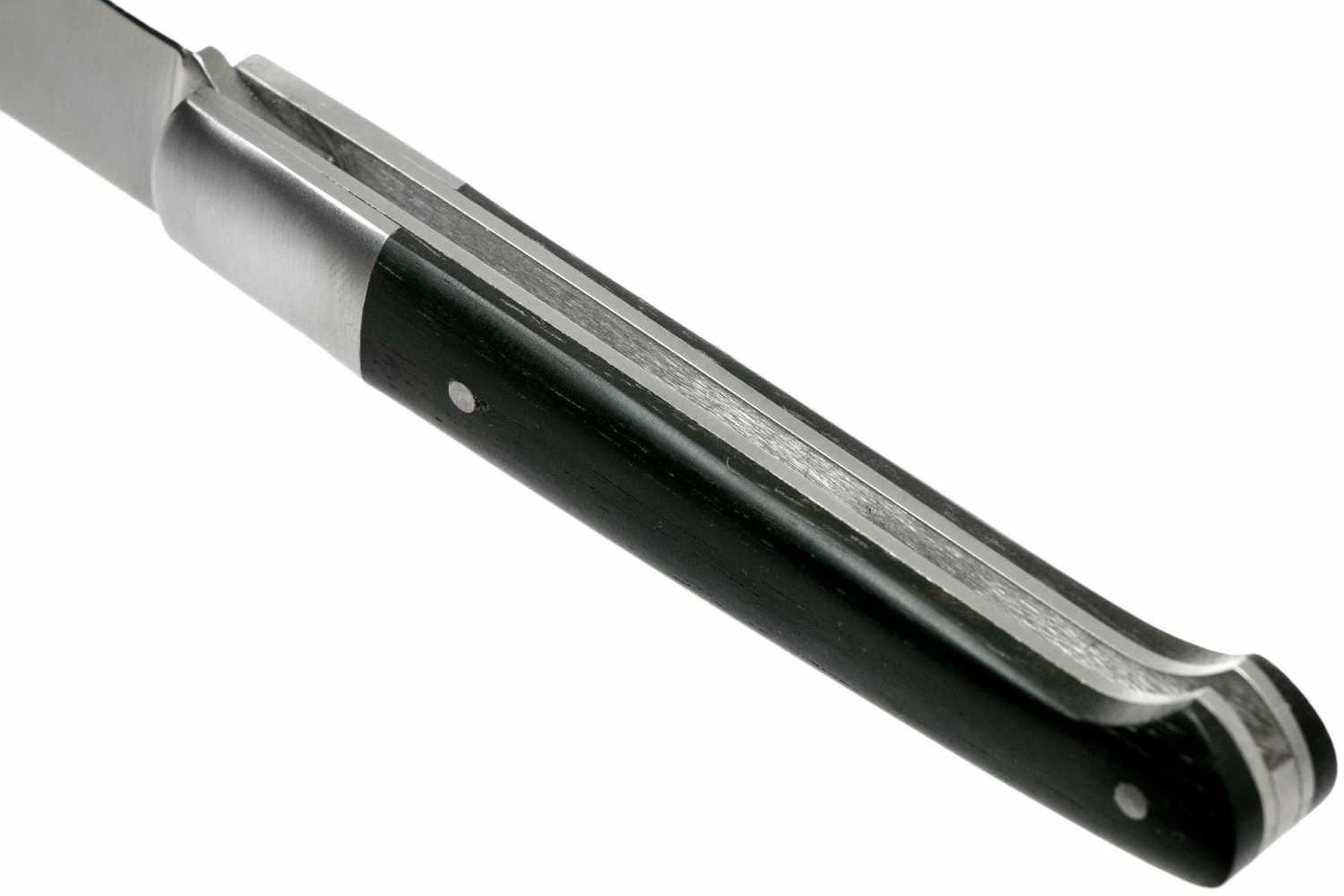 Laguiole En Aubrac Sauveterre 9 Cm Guillocheés Bois D'ébène, Couteau De Gentleman 7 Laguiole En Aubrac Sauveterre 9 Cm Guillocheés Bois D'ébène, Couteau De Gentleman – Image 5