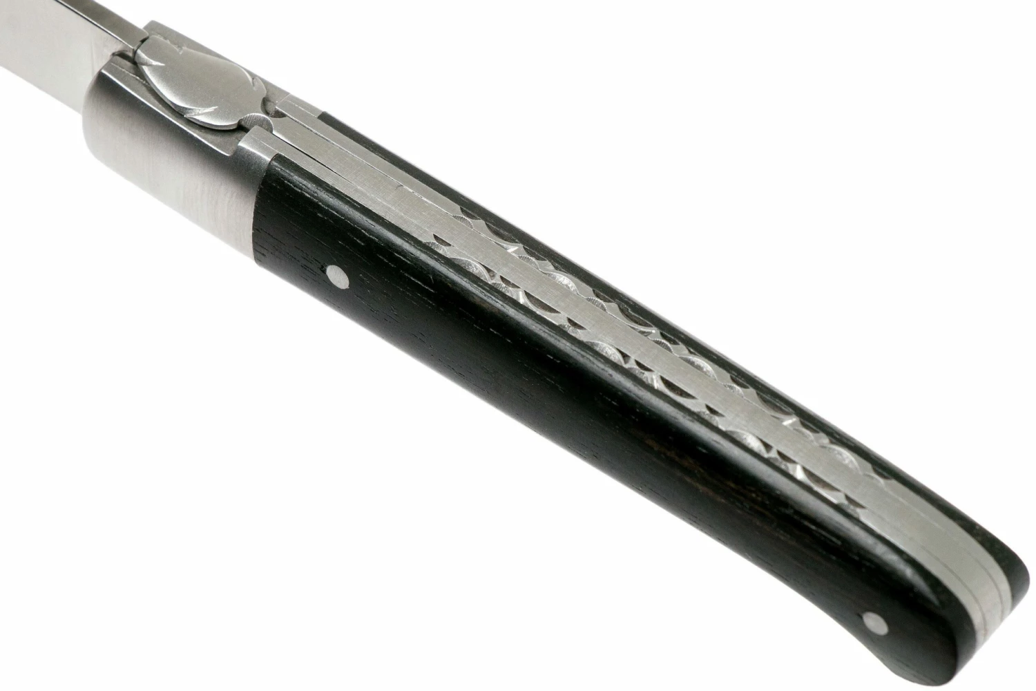 Laguiole En Aubrac Sauveterre 9 Cm Guillocheés Bois D'ébène, Couteau De Gentleman 9 Laguiole En Aubrac Sauveterre 9 Cm Guillocheés Bois D'ébène, Couteau De Gentleman – Image 7