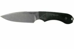 Bradford Guardian 4FE, 3D Black Micarta Guardian 4 M390, Sabre Stonewashed False Edge 4FE-101