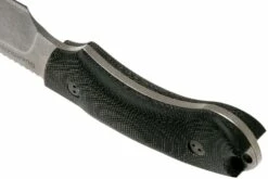 Bradford Guardian 4FE, 3D Black Micarta Guardian 4 M390, Sabre Stonewashed False Edge 4FE-101 -KNIVESANDTOOLS Magasin BDK 4FE 101 04 bradford knives