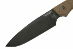 Bradford Knives Guardian 5, 5S-104N-3V, 3D Natural Micarta, CPM-3V, Sabre Grind, Nimbus Blackwashed Finish, Couteau Fixe -KNIVESANDTOOLS Magasin BDK 5S 104N 3V 03 bradford