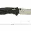 Benchmade 585 Mini-Barrage PE 2 Benchmade 585 Mini-Barrage PE -KNIVESANDTOOLS Magasin BE585 01 benchmade 585 mini barrage pe be585 d1
