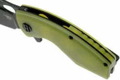 Bestech Lizard BG39F Lime G10, Black Stonewashed Couteau De Poche -KNIVESANDTOOLS Magasin BHBG39F 07 bestech