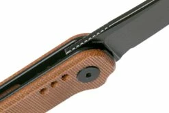 Bestech Syntax BG40F Natural Micarta, Black Stonewashed Couteau De Poche, Todd Knife & Tool Design -KNIVESANDTOOLS Magasin BHBG40F 06 bestech