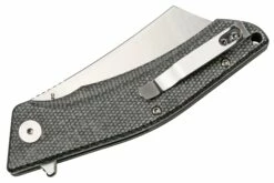 Bestech Cubis BG42A Stonewashed & Satin, Black Micarta, Couteau De Poche -KNIVESANDTOOLS Magasin BHBG42A 04 bestech