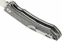 Bestech Cubis BG42A Stonewashed & Satin, Black Micarta, Couteau De Poche -KNIVESANDTOOLS Magasin BHBG42A 05 bestech