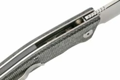 Bestech Cubis BG42A Stonewashed & Satin, Black Micarta, Couteau De Poche -KNIVESANDTOOLS Magasin BHBG42A 06 bestech