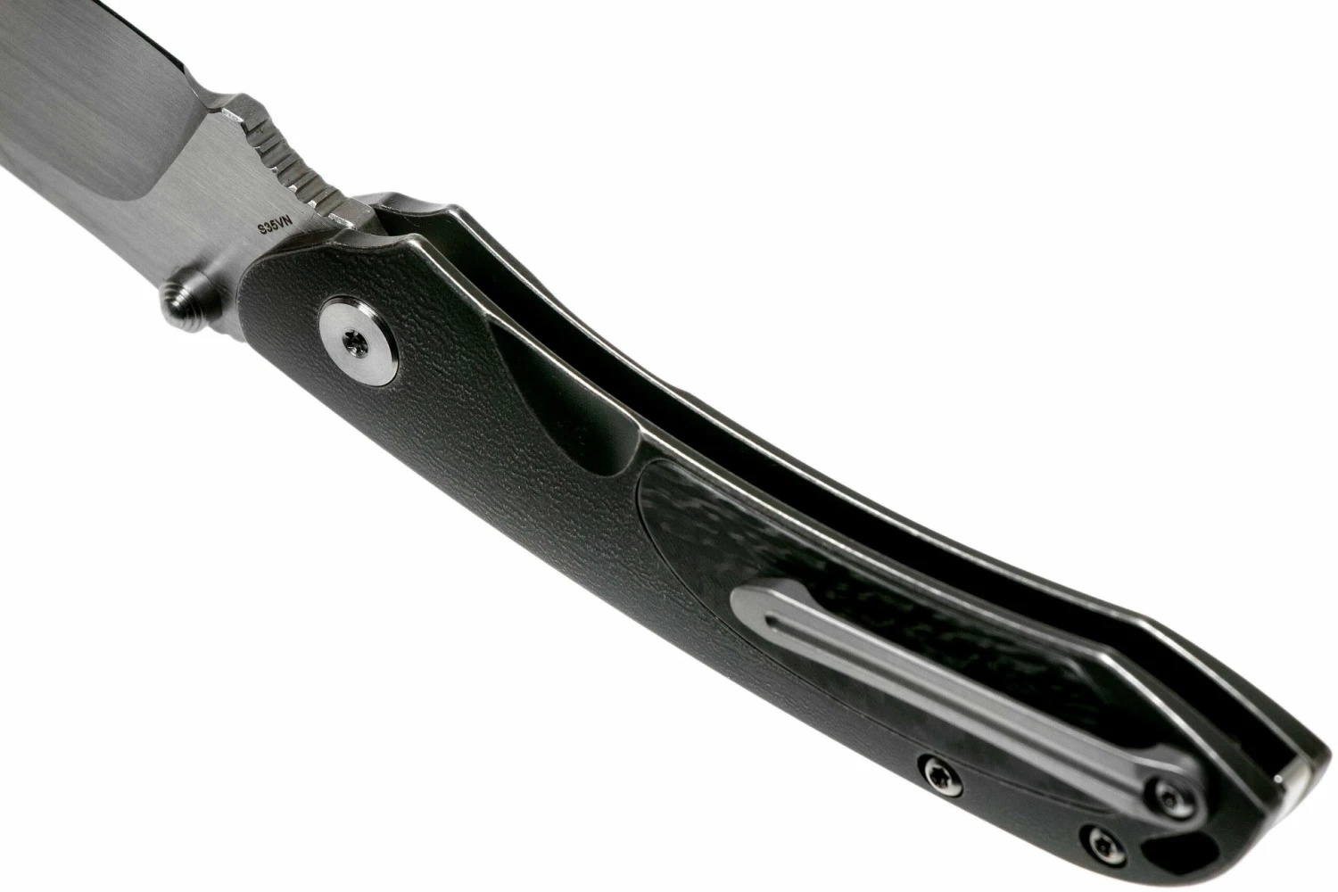 Bestech Junzi BT18009F Black CF Slipjoint Couteau De Poche 7 Bestech Junzi BT18009F Black CF Slipjoint Couteau De Poche – Image 5