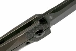 Bestech Thyra BT2106C Bronze Stonewashed Titanium, Carbonfiber Bolster, Blackwashed Couteau De Poche, Kombou Design -KNIVESANDTOOLS Magasin BHBT2106C 06 bestech