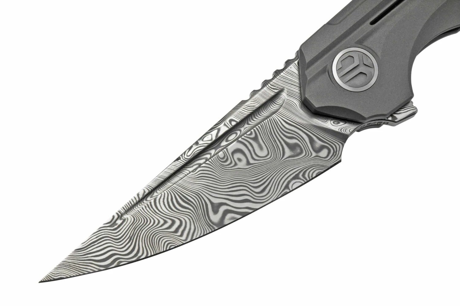 Bestech Vigil BT2201F Grey Titanium Damasteel, Couteau De Poche 5 Bestech Vigil BT2201F Grey Titanium Damasteel, Couteau De Poche – Image 3