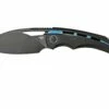 Bestech Fairchild BT2202C Stonewashed, Black & Blue Titanium Couteau De Poche -KNIVESANDTOOLS Magasin BHBT2202C 01 bestech