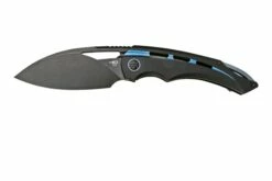 Bestech Fairchild BT2202C Stonewashed, Black & Blue Titanium Couteau De Poche