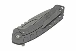 Bestech Buwaya BT2203A Grey Titanium, Couteau De Poche -KNIVESANDTOOLS Magasin BHBT2203A 07 bestech