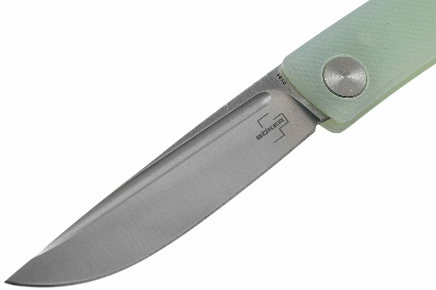 Böker Plus Celos 01BO179 Jade G10 Couteau De Poche Slipjoint 5 Böker Plus Celos 01BO179 Jade G10 Couteau De Poche Slipjoint – Image 3