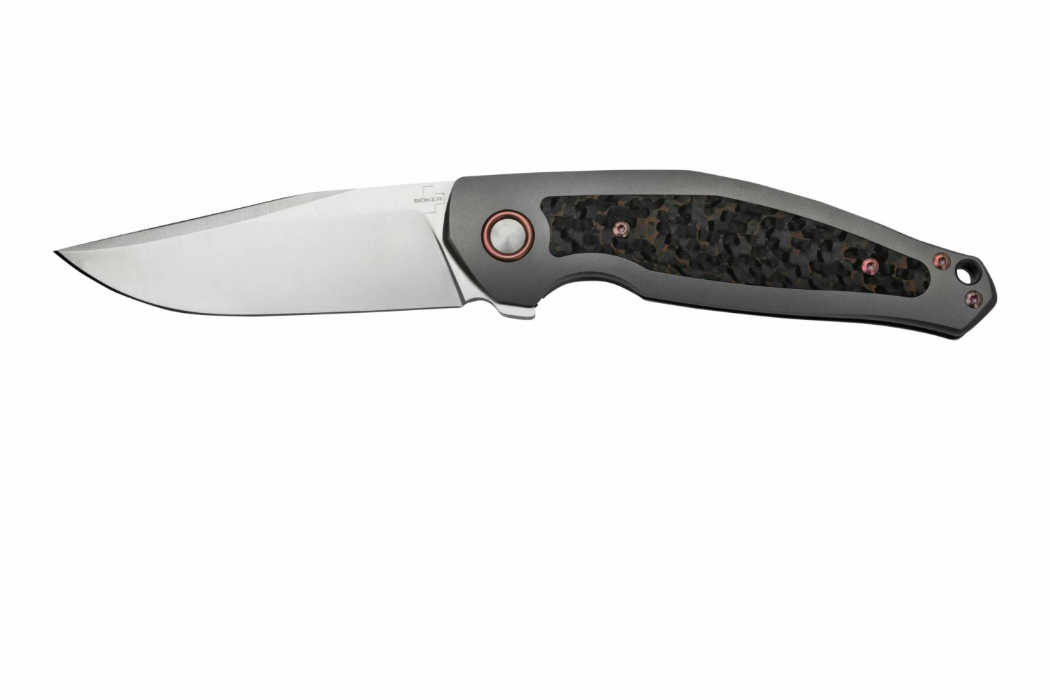 Böker Collection 2022 BO01BO2022, Couteau De Poche En Titane 3 Böker Collection 2022 BO01BO2022, Couteau De Poche En Titane
