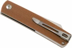 Böker Plus Tenshi Micarta 01BO327 Couteau De Poche, Kansei Matsuno Design -KNIVESANDTOOLS Magasin BO01BO327 04 boker