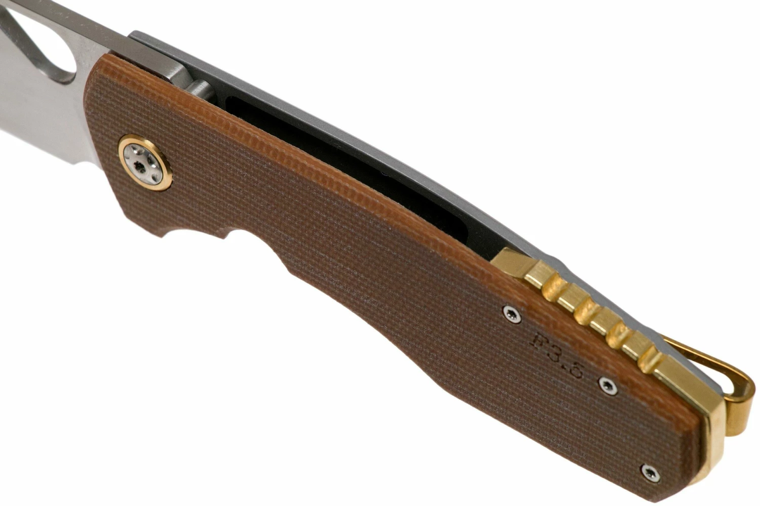 Böker Plus F3.5 01BO338 Brown Canvas Micarta Couteau De Poche, Jesper Voxnaes Design 9 Böker Plus F3.5 01BO338 Brown Canvas Micarta Couteau De Poche, Jesper Voxnaes Design – Image 7