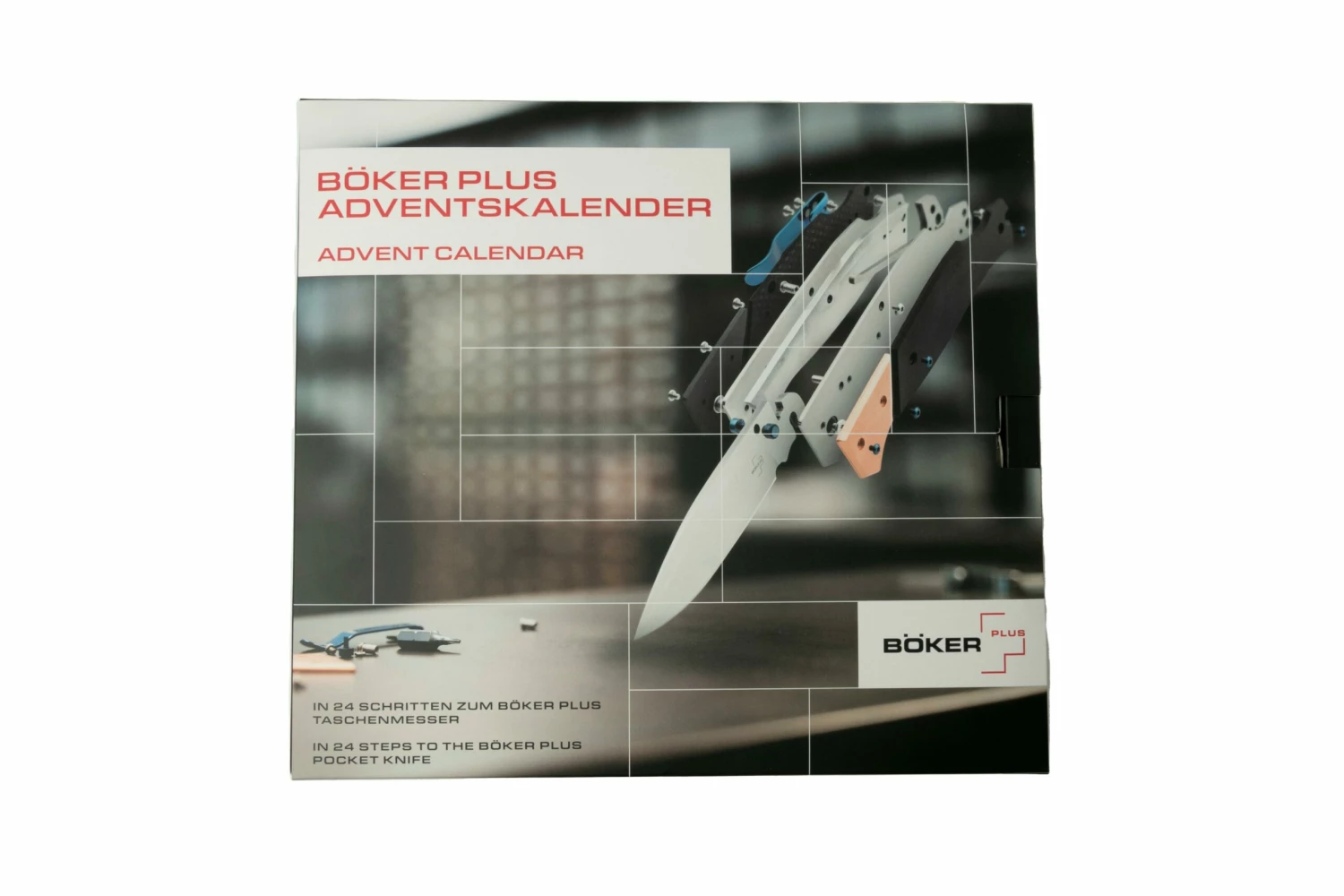 Böker Plus Advent Kalender 2022 01BO901 Kit De Montage Couteau De Poche 3 Böker Plus Advent Kalender 2022 01BO901 Kit De Montage Couteau De Poche