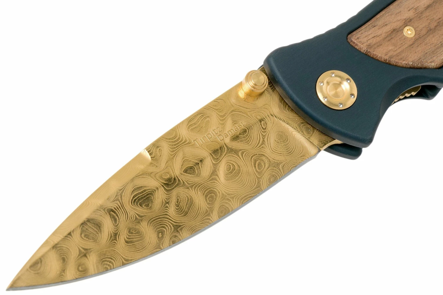 Böker Tirpitz Damast Gold Limited Edition 110194DAM Couteau De Poche 5 Böker Tirpitz Damast Gold Limited Edition 110194DAM Couteau De Poche – Image 3