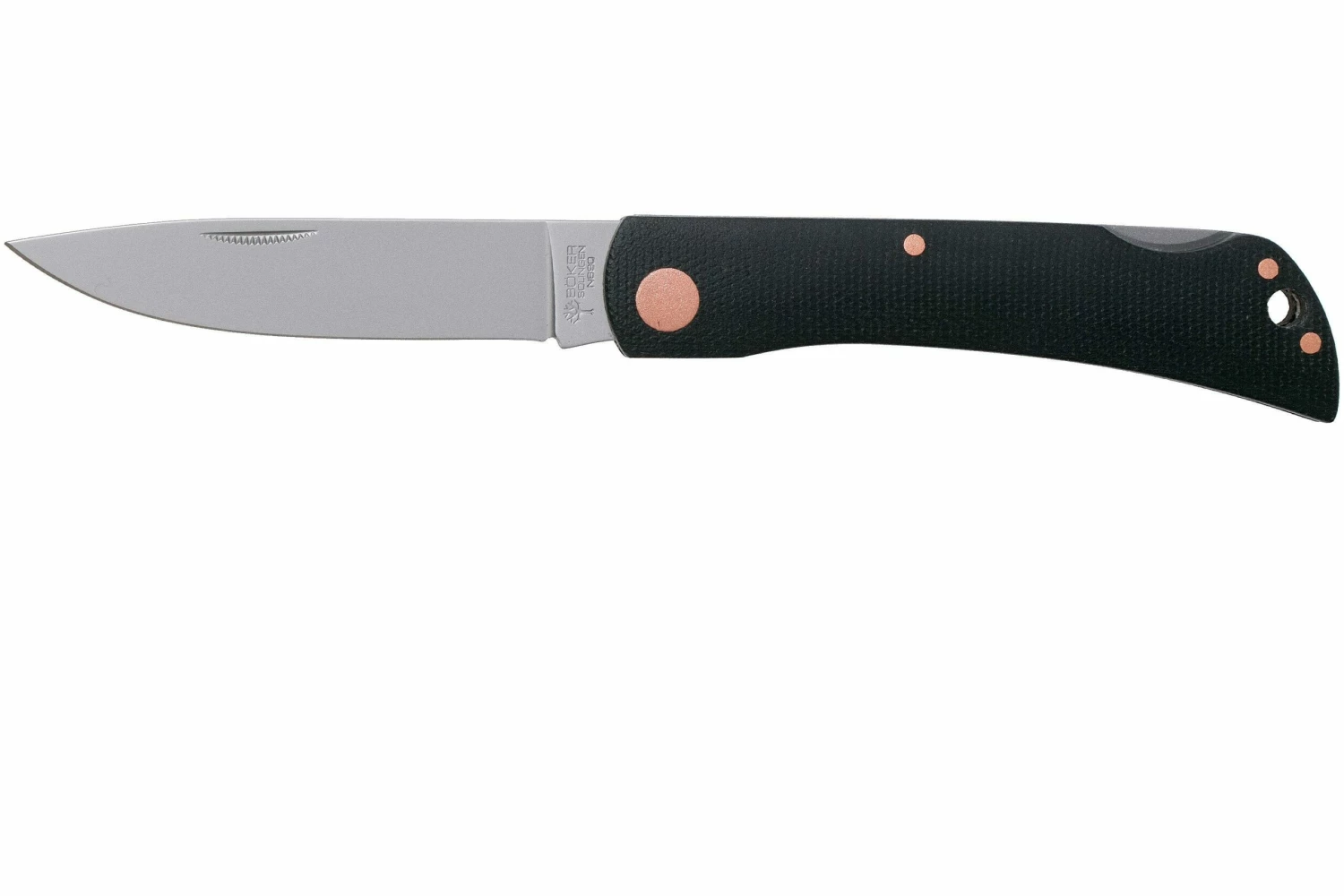 Böker Rangebuster Black Micarta Copper 112914 Couteau De Poche 3 Böker Rangebuster Black Micarta Copper 112914 Couteau De Poche