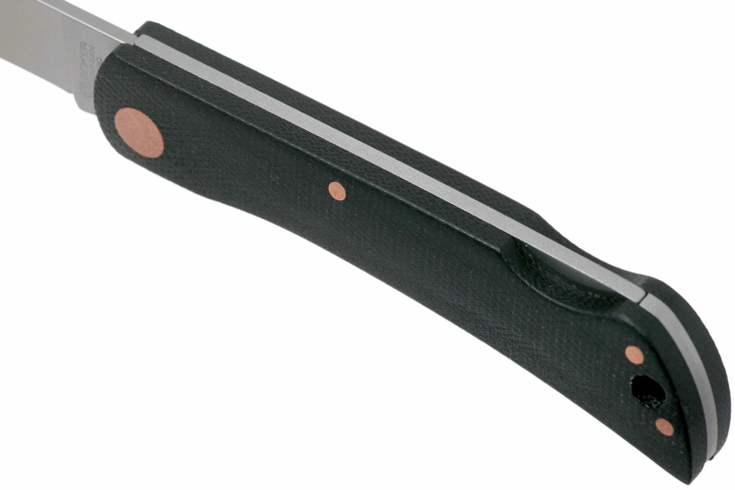 Böker Rangebuster Black Micarta Copper 112914 Couteau De Poche 9 Böker Rangebuster Black Micarta Copper 112914 Couteau De Poche – Image 7