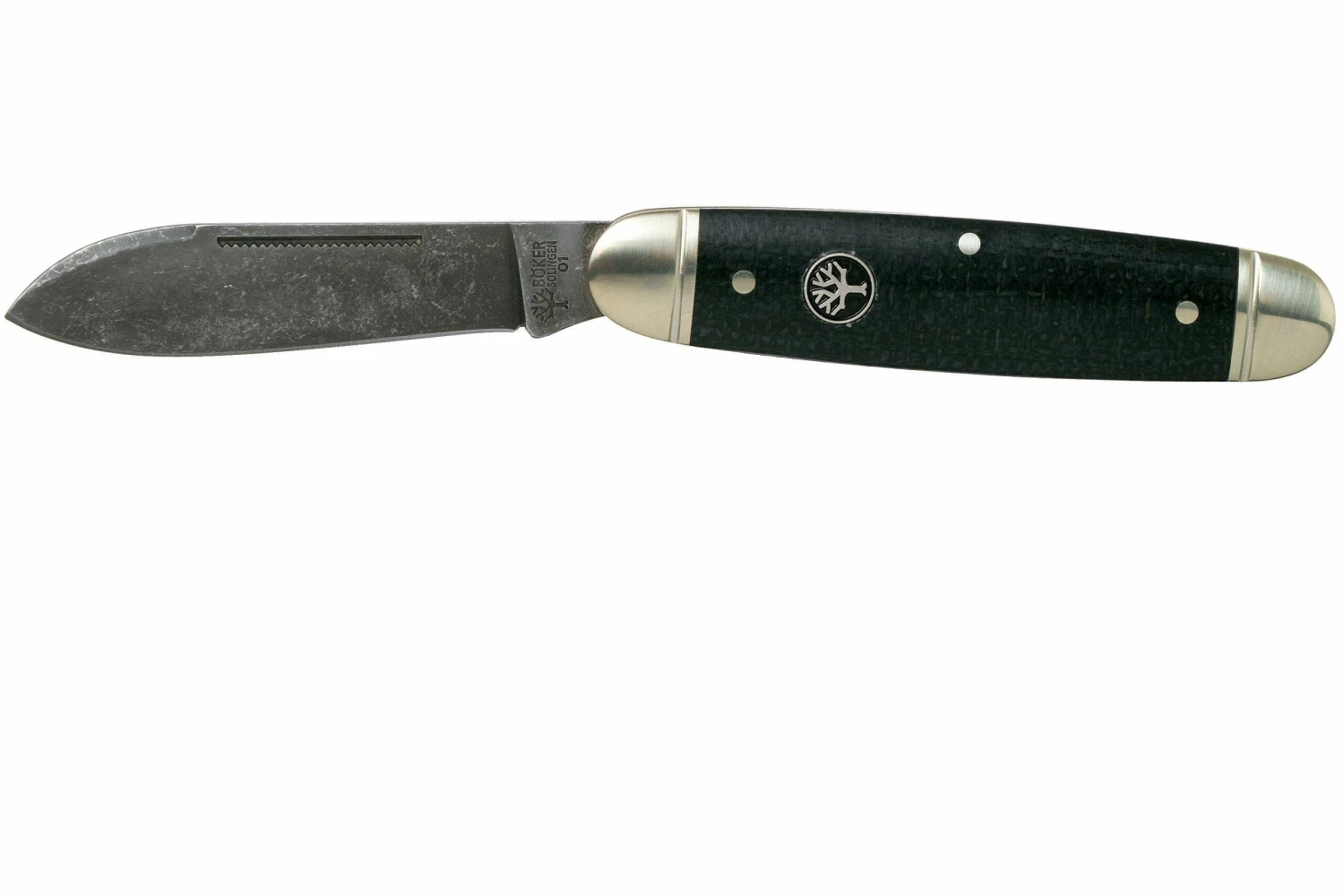 Böker Club Knife Jute Micarta 114909 Couteau De Poche 3 Böker Club Knife Jute Micarta 114909 Couteau De Poche