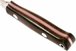 Bark River Mini Bushcrafter CPM 3V, Green Canvas Micarta, Red Liner -KNIVESANDTOOLS Magasin BRK06 022GNC RL 04 bark river brk06 022gnc rl 04