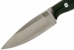 Bark River Mini Aurora CPM 3V, Black Canvas Micarta, Red Liner -KNIVESANDTOOLS Magasin BRK06 025BRKC RL 03 bark river brk06 025brkc rl 03