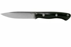 Bark River Aurora A2 Black Canvas Micarta, Couteau Bushcraft