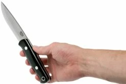 Bark River Bushcrafter II CPM 3V, Black Canvas Micarta -KNIVESANDTOOLS Magasin BRK06 123BRKC 06 bark river knives