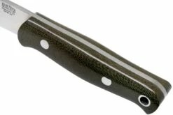 Bark River Bushcrafter II CPM 3V Green Canvas Micarta Couteau De Bushcraft -KNIVESANDTOOLS Magasin BRK06 223GCM 05 bark river knives
