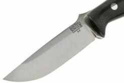 Bark River Gunny A2, Black Canvas Micarta Couteau Outdoor -KNIVESANDTOOLS Magasin BRK07 113BCM 03 bark river knives