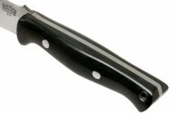 Bark River Gunny A2, Black Canvas Micarta Couteau Outdoor -KNIVESANDTOOLS Magasin BRK07 113BCM 05 bark river knives