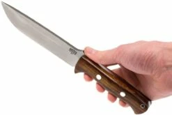 Bark River Bravo 1.5 A2, Desert Ironwood, Brown Sheath -KNIVESANDTOOLS Magasin BRK07 113DIW2 06 bark river brk07 113diw2 06