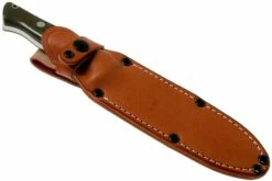 Bark River Bravo 1.5 Rampless CPM 3V Field Knife, Green Canvas Micarta -KNIVESANDTOOLS Magasin BRK07 122GCMR 06 bark river knives