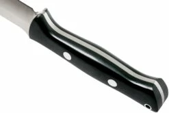 Bark River Bravo 1.5 LT CPM 3V, Black Canvas Micarta Couteau Outdoor -KNIVESANDTOOLS Magasin BRK07 123BKC 04 bark river knives