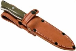 Bark River Bravo 1 Rampless CPM 154, Green Canvas Micarta -KNIVESANDTOOLS Magasin BRK07 171GNC RS 07 bark river