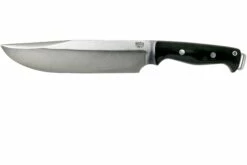 Bark River Bravo Crusader CPM 3V, Black Canvas Micarta