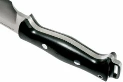 Bark River Bravo Crusader CPM 3V, Black Canvas Micarta -KNIVESANDTOOLS Magasin BRK07 324BKC 04 bark river