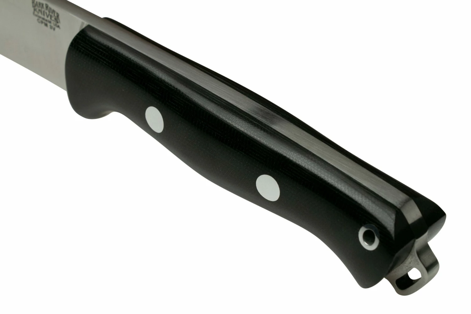 Bark River Vortex CPM 3V Black Canvas Micarta Rampless, Couteau De Survie 7 Bark River Vortex CPM 3V Black Canvas Micarta Rampless, Couteau De Survie – Image 5