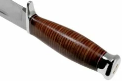 Bark River Teddy 2 A2 Stacked Leather Single Quillion Couteau Outdoor -KNIVESANDTOOLS Magasin BRK08 214SLDQ 04 bark river knives