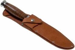 Bark River Teddy 2 A2 Stacked Leather Single Quillion Couteau Outdoor -KNIVESANDTOOLS Magasin BRK08 214SLDQ 06 bark river knives