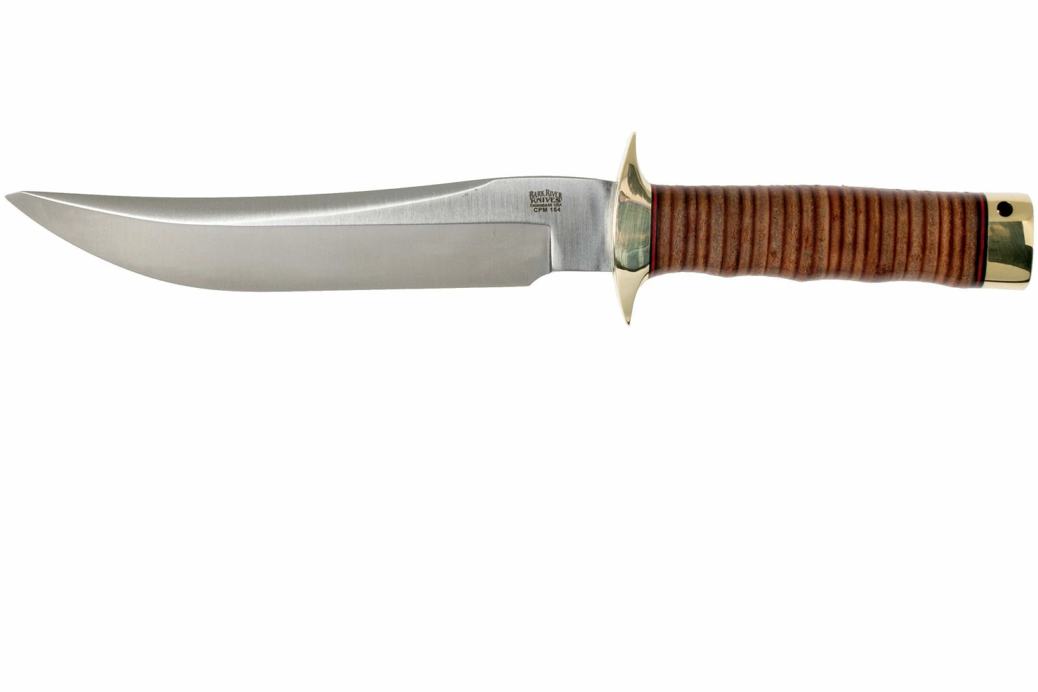 Bark River MACV-SOG Recondo Bowie CPM-154, Stacked Leather 3 Bark River MACV-SOG Recondo Bowie CPM-154, Stacked Leather