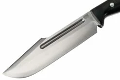 Bark River Bravo Tope Recon CPM 3V Black Canvas Micarta, Couteau De Survie -KNIVESANDTOOLS Magasin BRK10 221BCM 03 barkriver